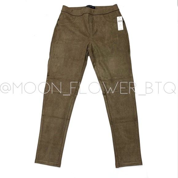 Anthropologie X Sanctuary Suede Leggings - Picture 2 of 12